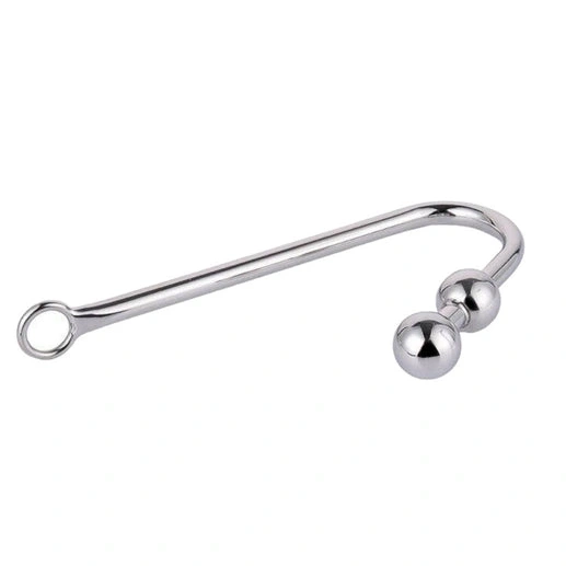 Balls 4417 Stainless Two Hook Steel Anal Pleasurable 0914